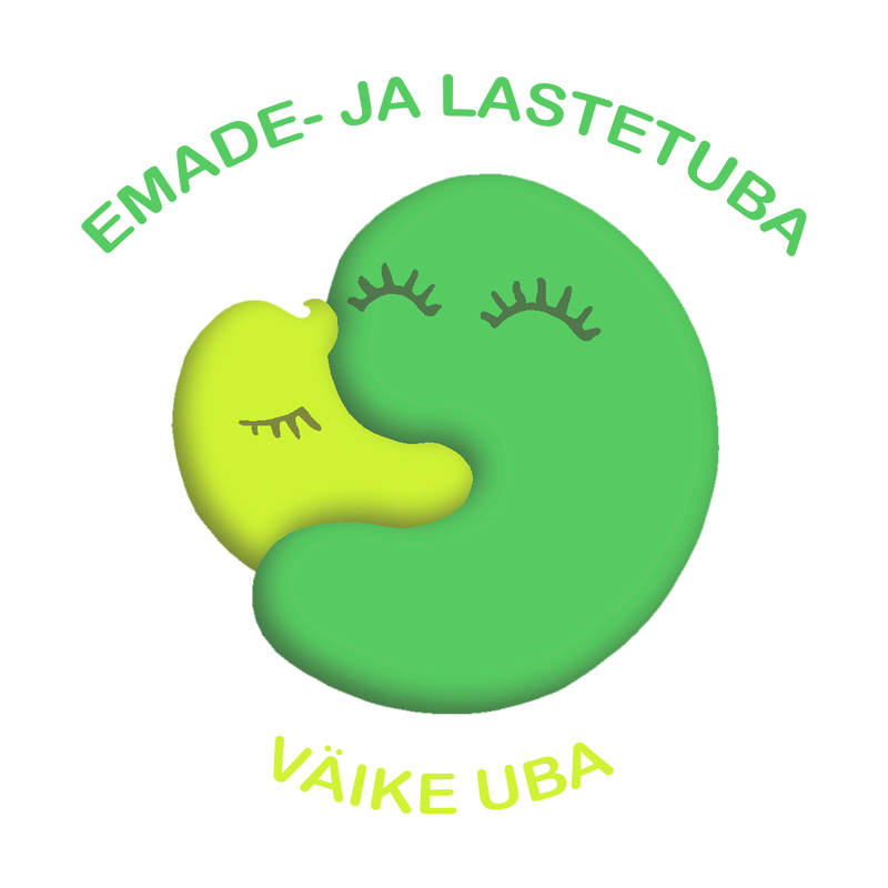 Emade- ja lastetuba Väike Uba logo idea with name.